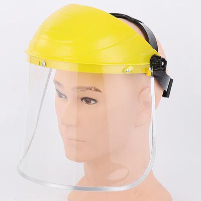 Transparent Full Face Shield Safety Pc Head-Mounted Eye Screen Hat Eye Protection Face Mask Motorcycle Face Mask Equipments