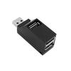 Portable USB Splitter 3 Port USB2.0 Hubs Adapter for Laptop Car Tablet Air and More