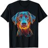 Labrador Retriever Dog Pet Blue Eyes Labrador Retriever T-Shirt