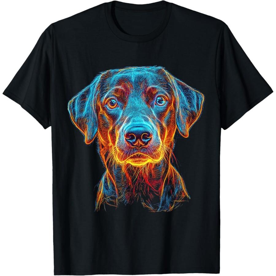 Labrador Retriever Dog Pet Blue Eyes Labrador Retriever T-Shirt S