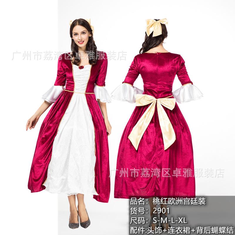 

Новый ренессансный придворный костюм принцессы Марии, средневековый красный костюм для сценического выступления one size fits all