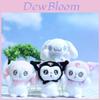 Adorable Porte-clés Peluche Sanrio Super Doux Cinnamoroll Kuromi Melody Charme de Sac