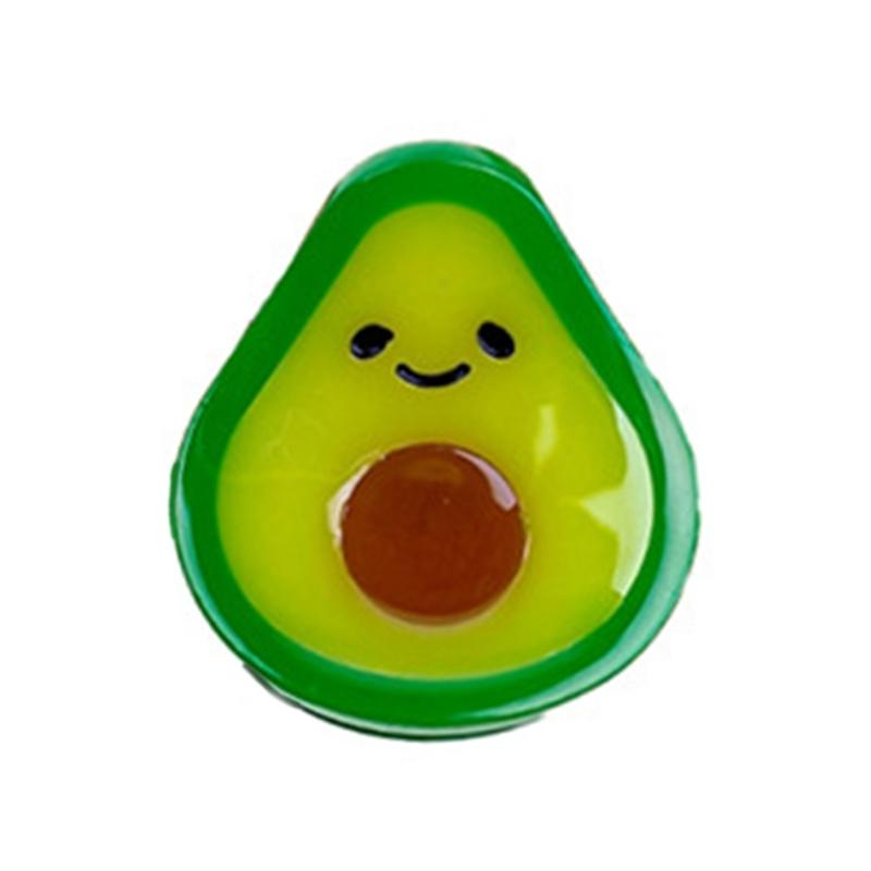 Internet Celebrity Taking Photo Side Bangs Hair Claw with Mini Fruit Shape Hair Catch for Woman Teens Braids Side Bangs