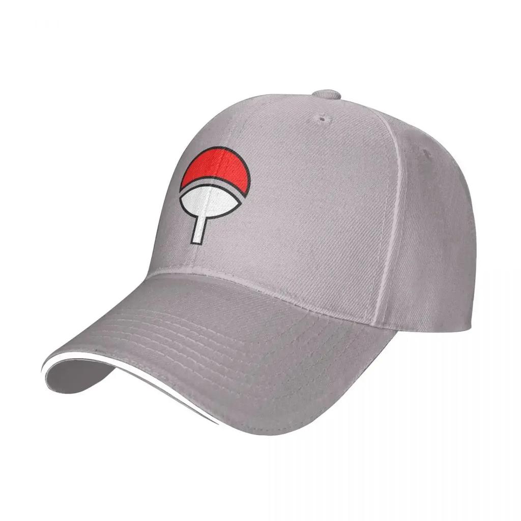 Lambang Uchiha Baseball Caps Vintage Japanese Unisexga Ninja Sandwich Hat Unisex Women Polyester Dad Hat Sport