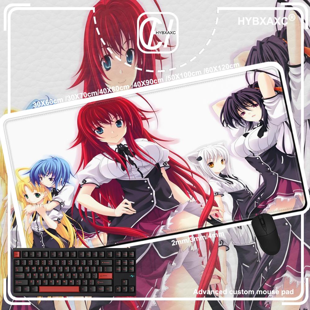 High School DXD Mouse Pad Cute HD Desk Pad Extended Gaming Keyboard Mats Large 90x40cm XXL Gamer Mousepad