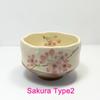 Mino Ware Sakura Type 2 Matcha Bowl Chawan Made In Japan Dia 9cm