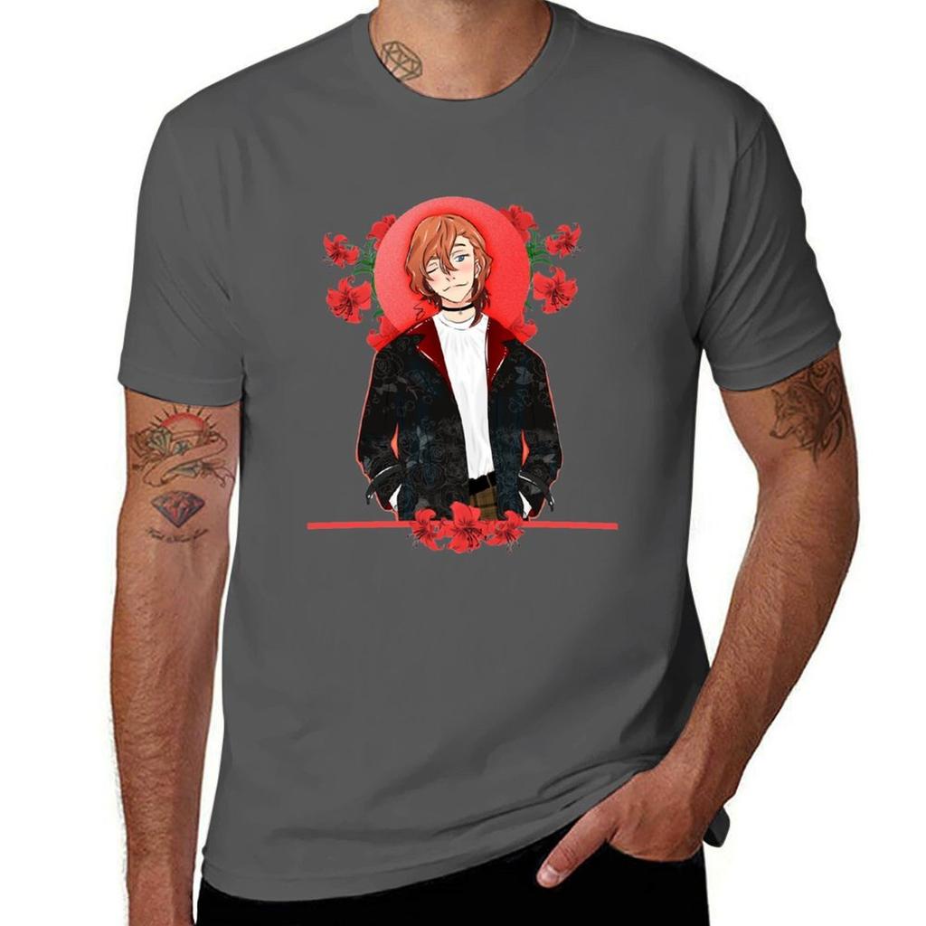 Chuuya Flowers Tshirt Essential T Shirt T Shirts For Unisex Graphic Funny Tshirt