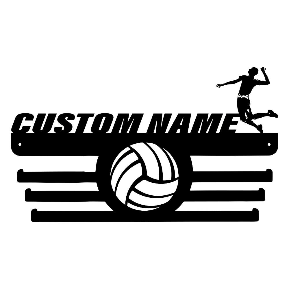 Metal Soccer Medal Holder Wall Mount Sports Award Display Rack Football Player Gift Home Decor