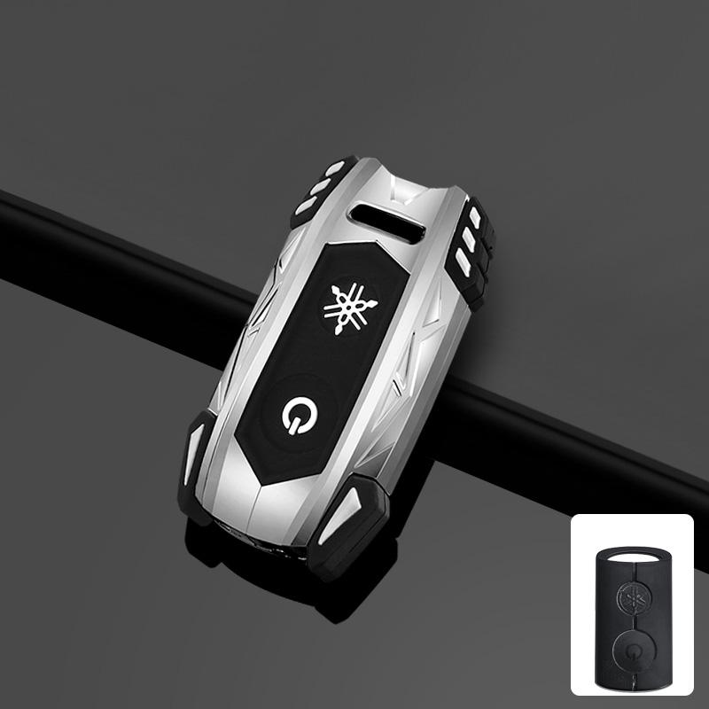 Zinc Alloy Car Remote Key Case Cover Shell for Yamaha Nmax 2021/2022 NVX NVX155 XMAX XMAX300 QBIX AEROX JAUNS 2018 2019