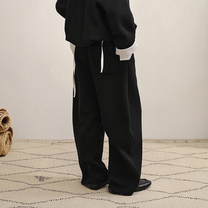 LESS 2025 Winter Straight-Leg Casual Pants