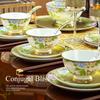 Jingdezhen New Bone China Dinnerware Set – Chinese Style Heat-Resistant Bowls and Plates for Home Use"