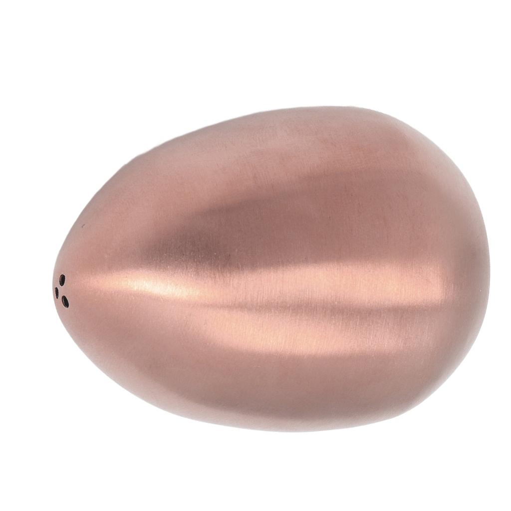 Egg Spice Shaker Stainless Steel Egg Shaped Pepper Shaker for Outdoor Barbecue Restaurant Banquet Party