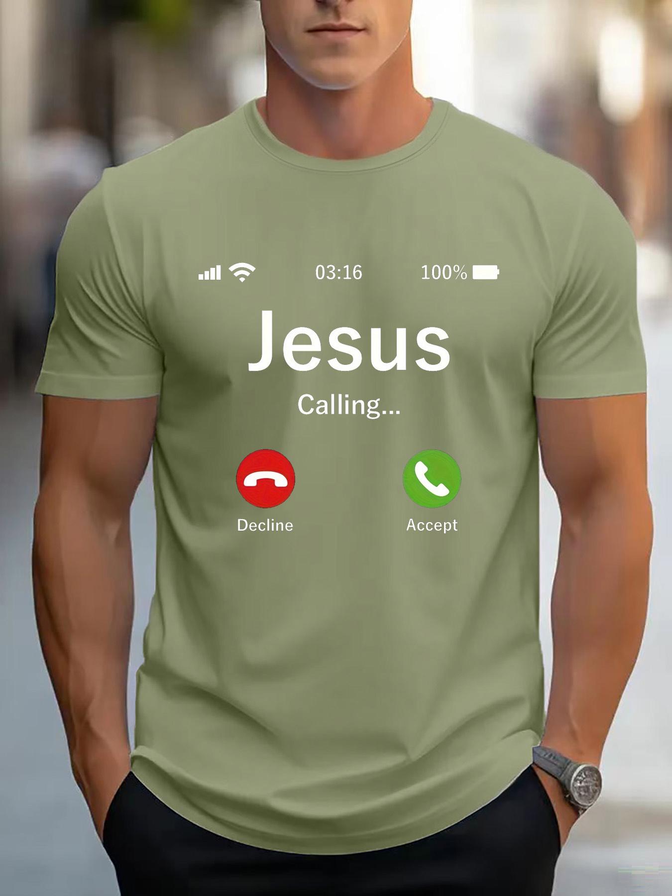Men S Relaxed Fit Crew Neck Graphic T-Shirt L