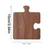 1 stück Puzzle Tassenmatte Anti-Rutsch Hitzebeständige Holz Tee Kaffee Coaster Home Tisch Tischsets Dekorationen Bar Werkzeuge Home Geschenk