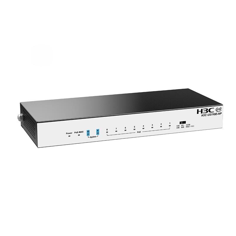 H3C US110E-HP 10-Port Gigabit PoE Switch