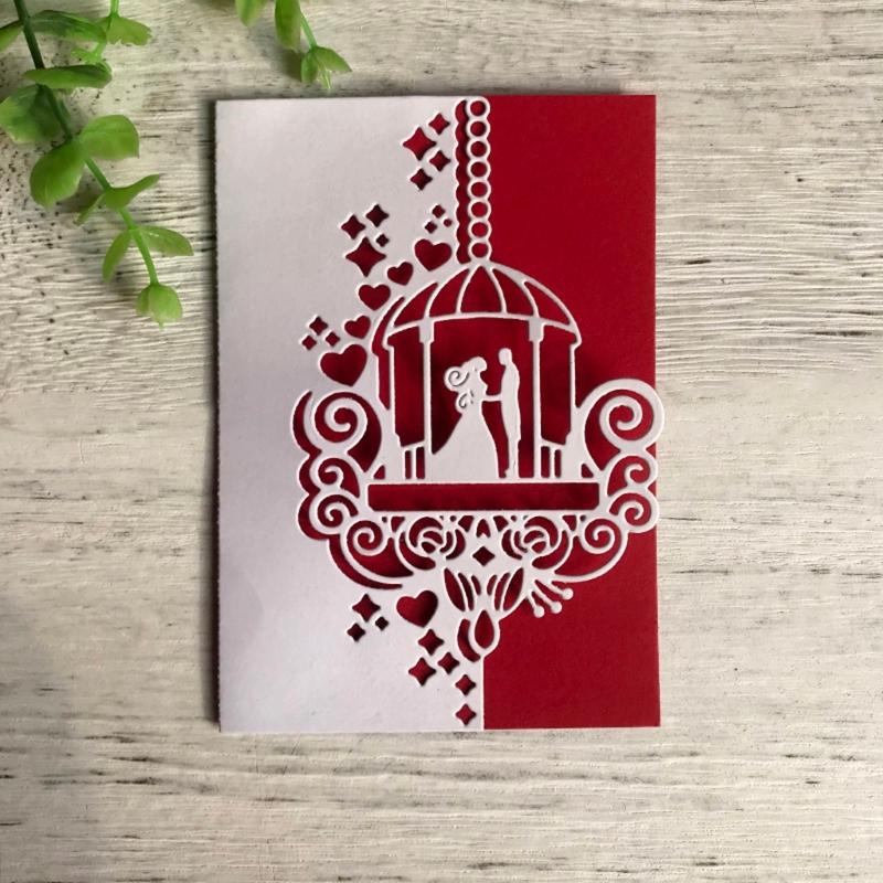 Couple Wedding Metal Cutting Dies DIY Craft Carbon Steel Embossing Template Stencil Scrapbooking for Card Die Cuts Mold