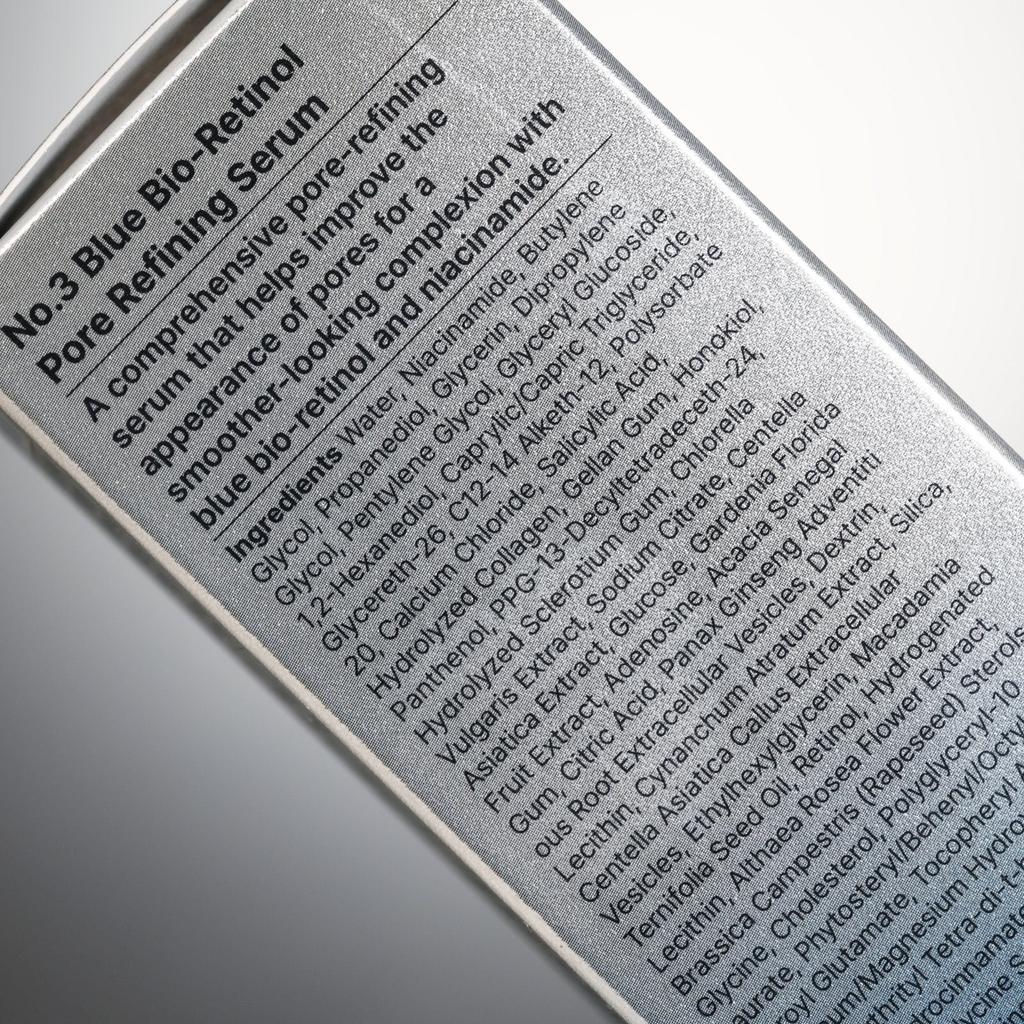 NUMBUZIN No.3 Blue Bio-Retinol Pore Refining Serum 30ml