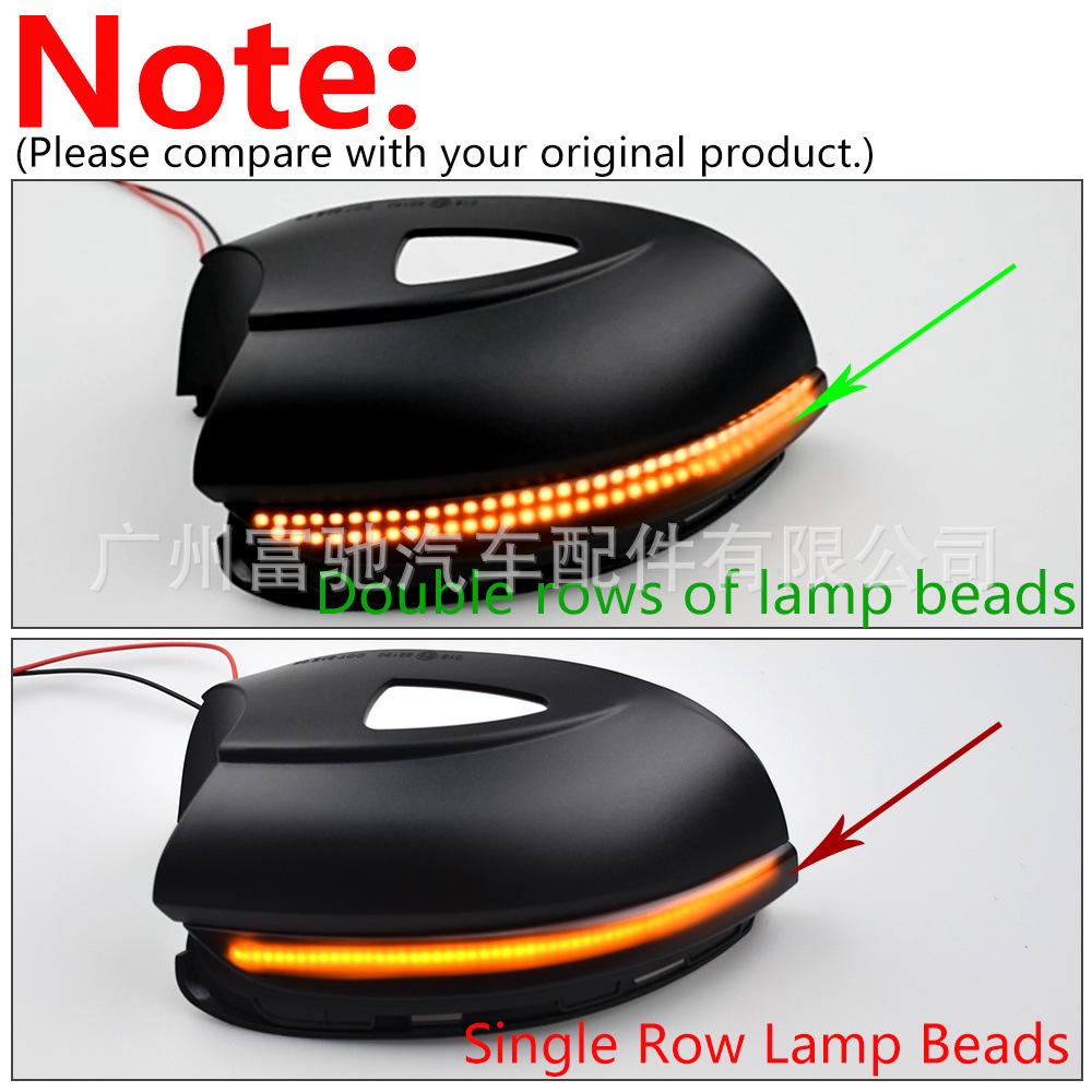Touran Golf 6 LED Dynamic Sequential Turn Signal Light (Reversing Mirror, With/Without Hole)
