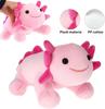 Axolotl Plush Toy 10.8” Soft Cute Axolotl Stuffed Cotton Plush Pillow Kawaii Salamander Animal for Boys Girls Kids Gift