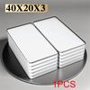 40x20x3mm block Refrigerator Magnets imanes para manualidades for Refrigerator, Office, DIY