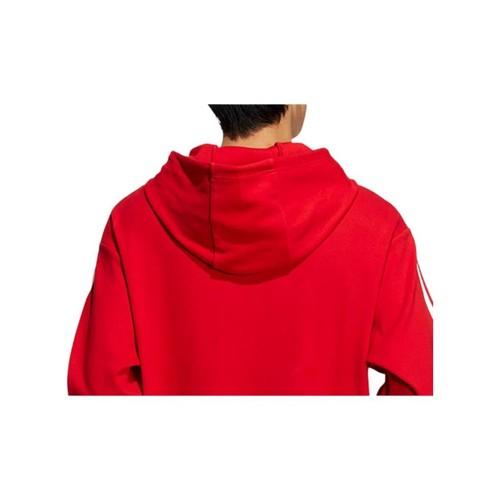 adidas Logo Printed Hoodie American Style Sweatshirt Men’s Red