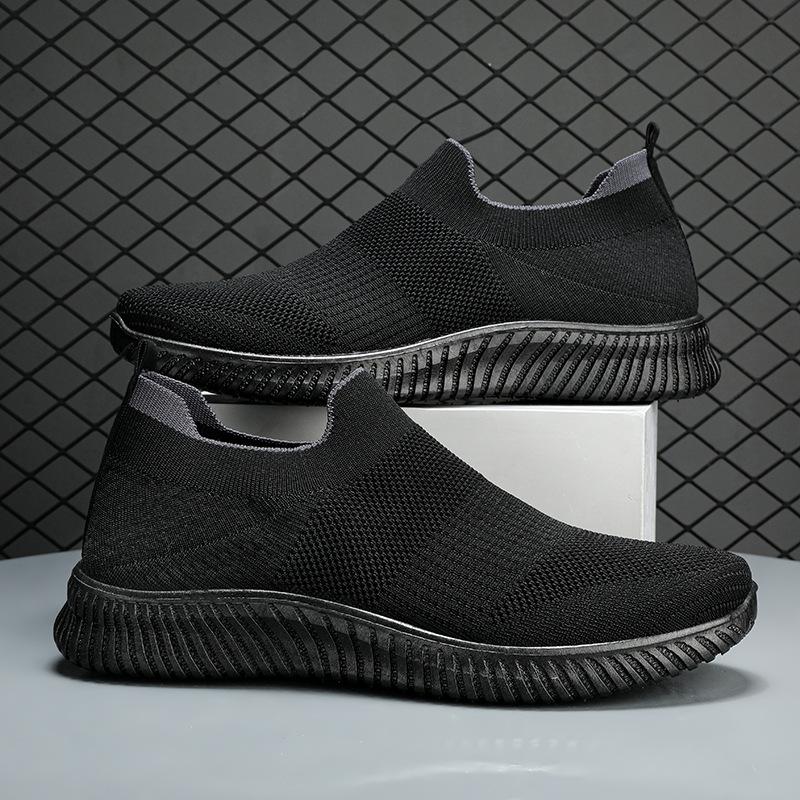 Men's Sneakers Outdoor Fashion Casual Walking Shoes Lightweight Breathable Slip On Wear-resistant Mens Loafers Zapatillas Hombre