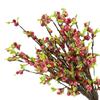 Simulation Green Plants Soft Glue Small Apple Fake Flower Auditorium Decorative Artificial Berry Branch Plant Cafe Decoration
