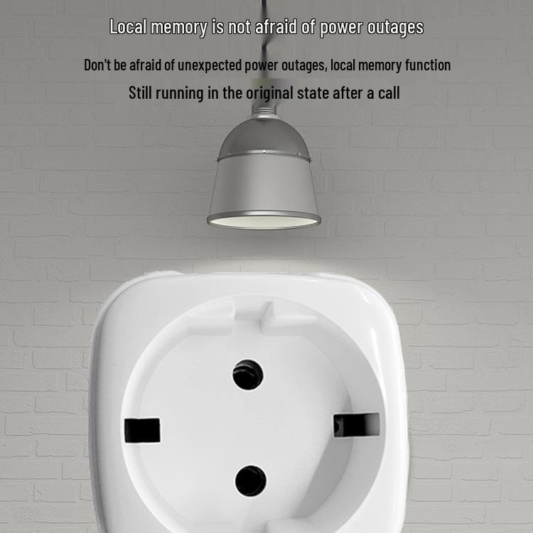 Smart WiFi Socket with Power Metering, 16A European Standard