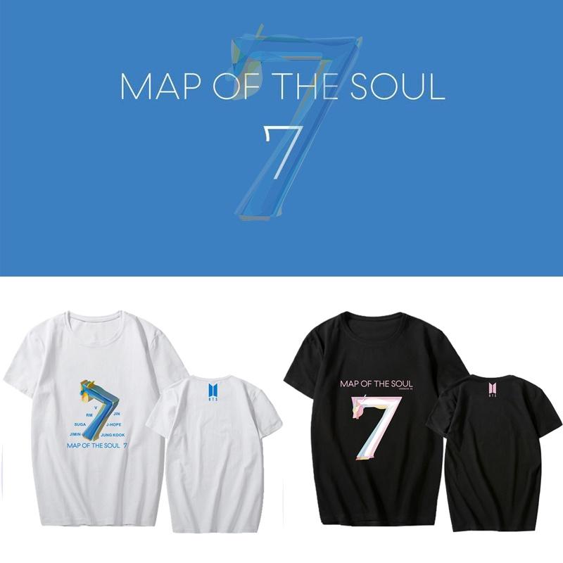 Of Kpop Bts The Soul7 Tshirt Bangtan Boys Short Sleeve Tee Shirts Tops