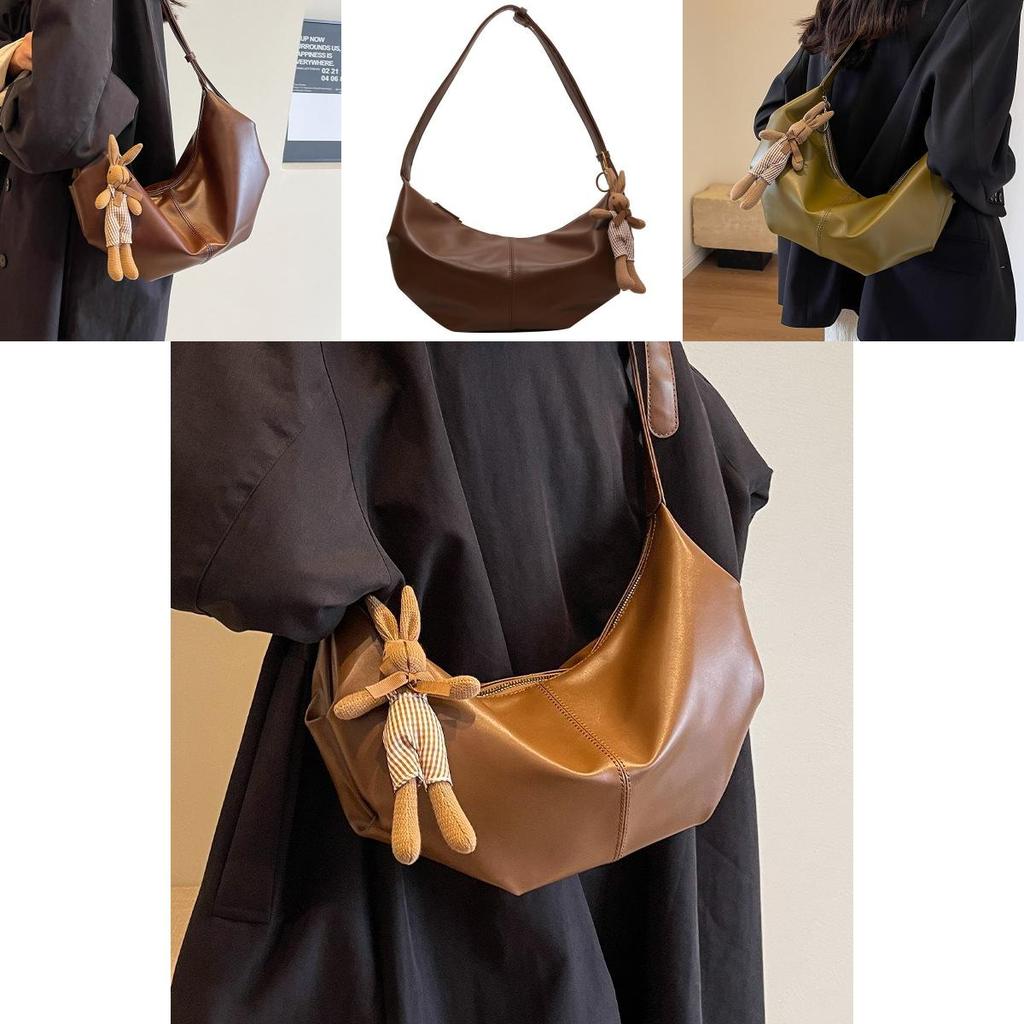 Chic Fashionable Commuter Underarm Bag For Women Stylish Vintage Casual Design