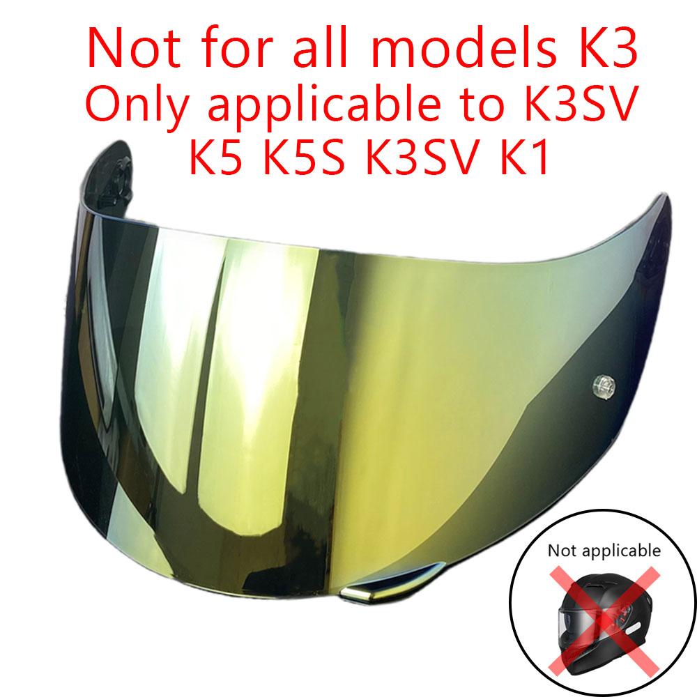 Motorcycle Helmet Shield for AGV K5 K5S K3SV K1 Helmet Visor Sunscreen K3-SV Capacete Visors K1 Casco Moto Lens Windshield