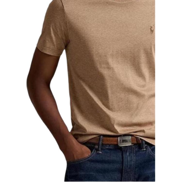Polo Ralph Lauren Crew Neck Logo Slim Fit Short Sleeve T-Shirt Men Tops 710740727-103