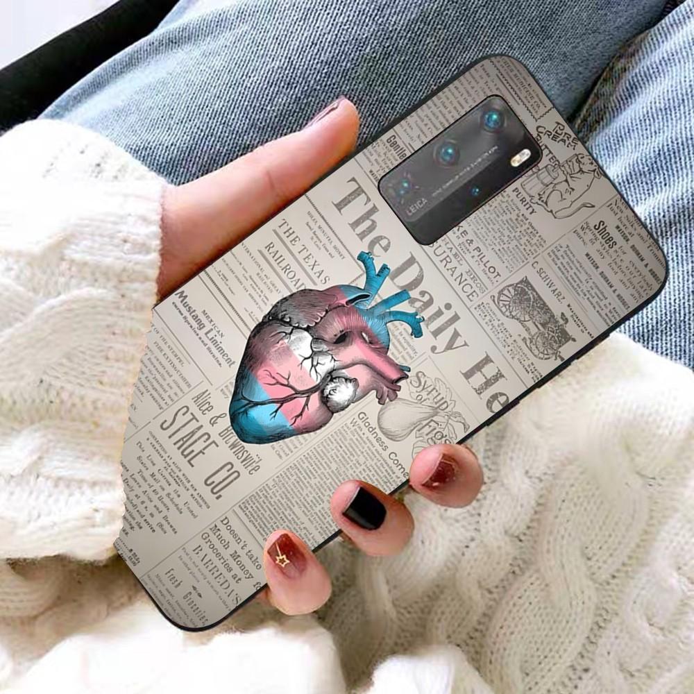 T-Transgender Love Phone Case For Huawei P 8 9 10 20 30 40 50 Pro Lite Psmart Honor 10 Lite 70 Mate 20lite