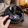 3D Printing Dragon Shaped Jewelry Tray Dark Style Key Coin Storage Holder  Home Decor
