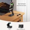 Magnetic Mouse & Keyboard Cable Organizer: Self-Adhesive, Trace-Free Desktop Winder