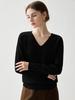 Women's Cashmere V-neck Sweater - 2026 Autumn/Winter Stylish Elegant Warm Loose Fit Pullover