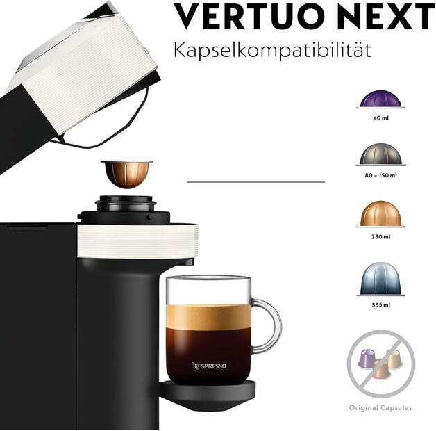 Капсульная кофемашина DeLonghi ENV 120.W Vertuo Next