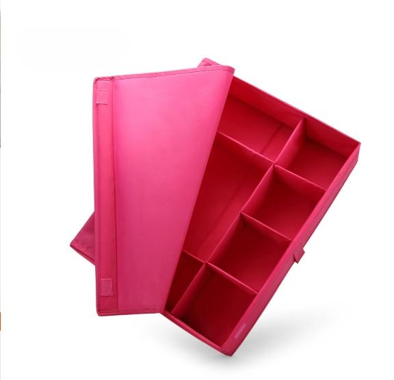 Underwear Socks Sorting Storage Box Home Use Fabric Divided Organizer Drawer Separator Box for Underwear And Underpants