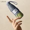 Patchwork Design Creative Five-fold Umbrella, Mini Small Pocket Umbrella, Sunproof, UV-blocking, Foldable Sun-rain Umbrella Custom Logo