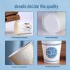 HUIWEN 250ml Thick Disposable Kitchen Cups