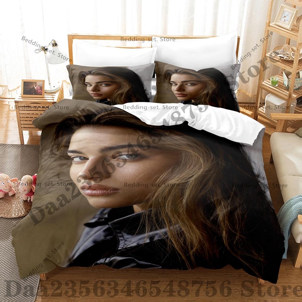 New Noa Kirel Beding Set Single Twin Ful Quen King-Sized Dimensionsd Dimensions Bed Linen Set Adult People Bedrom Duvetcover Sets Personality Bed Shet