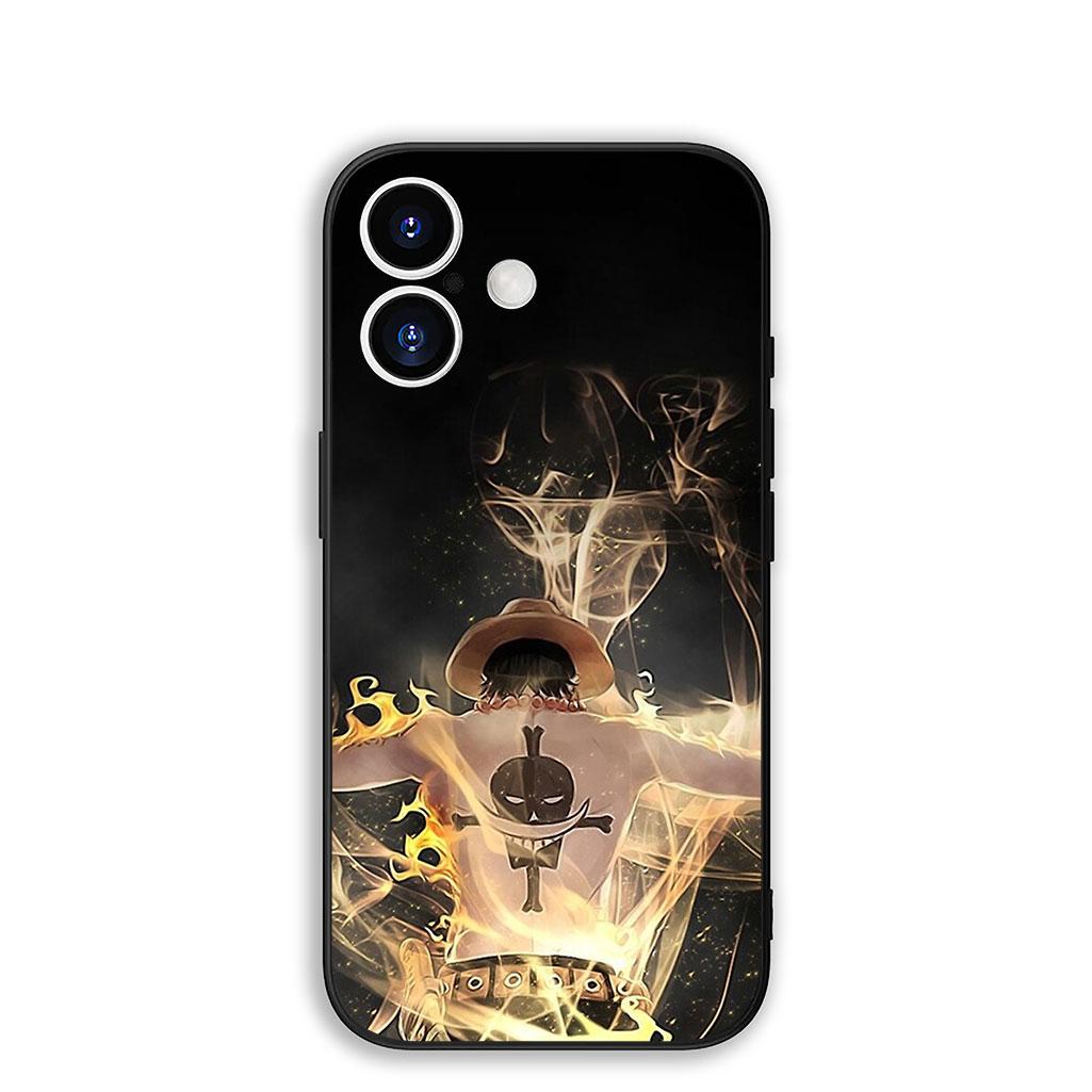 

Cover for OPPO A40 A80 A60 A38 A79 A15 A16 A17 A18 A58 A78 A57 A53 A40M 4G 5G Phone Case Portgas D Ace One Pieces Luffy OPPO A79 5G