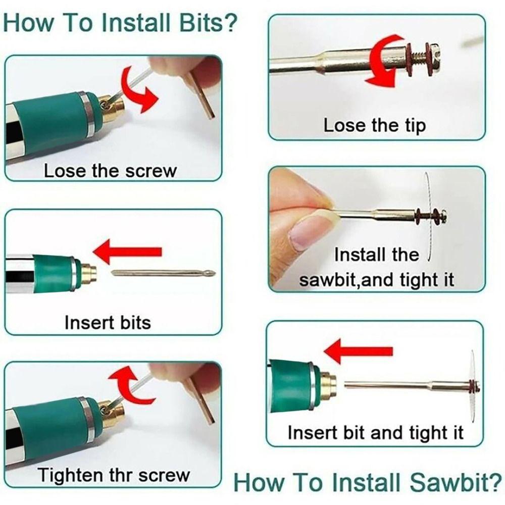 Rechargeable Etching Pen DIY Carving Tool Small Polishing Machine  for Metal Glass
