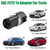 Conector de Încărcare Vehicul Electric SAE J1772 La Teslas Model X Y 3 S Adaptor Încărcător EV Tip 1 Conversie Priză Pistol Accesoriu