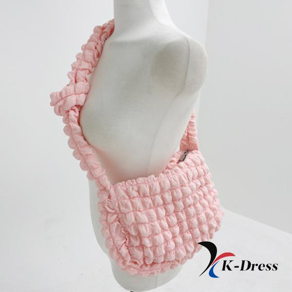 Cloud Bubble Pom-Pom Mini Crossbody Bag (5 Colors)