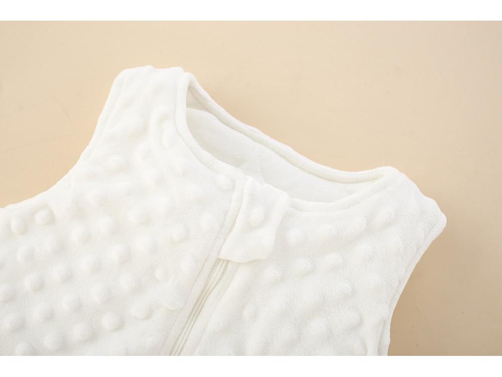 Sac de dormit gros din catifea fara maneci pentru toamna/iarna