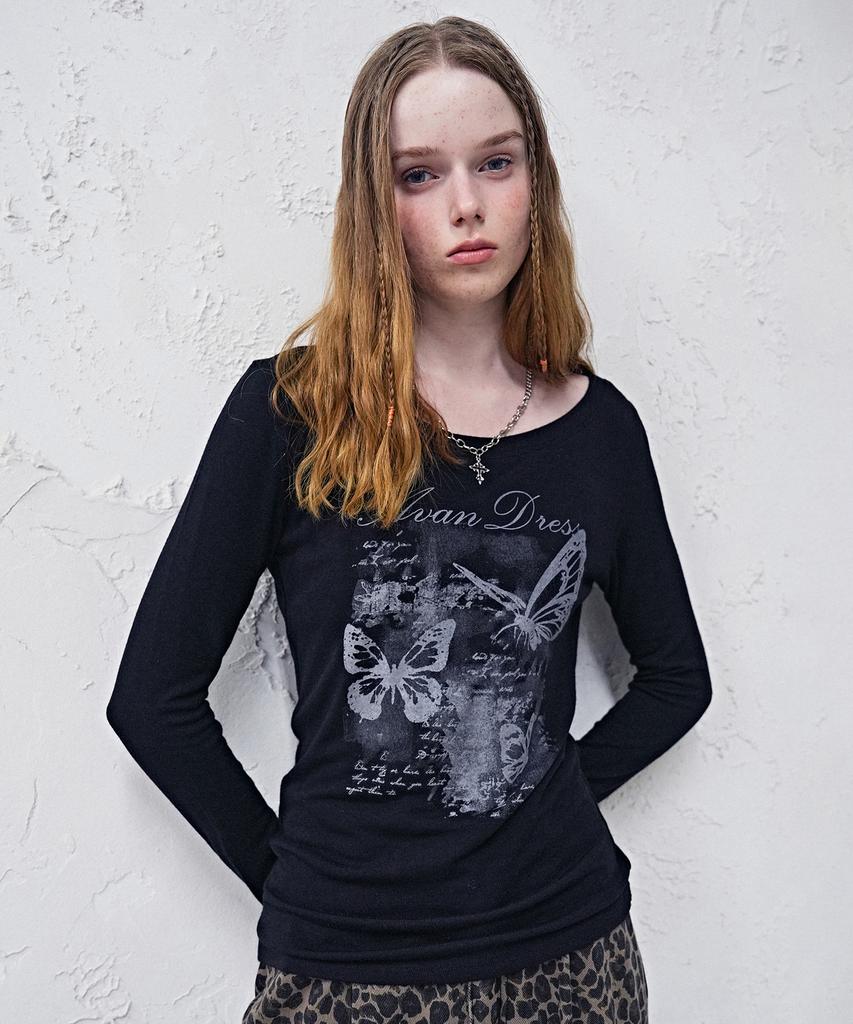 AVANDRESS Ethereal Wings Tee_4Colors