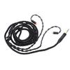 IEM Cable Fit for SE535 SE846 Earphone 16 Core Silver Plated OFC Earphone Cord MMCX To 3.5mm Cable