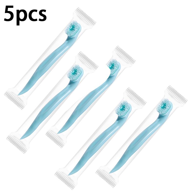 Disposable Mouthwash Toothbrush Convenient Multi-functional Refreshing No-rinse Mini Travel Toothbrush