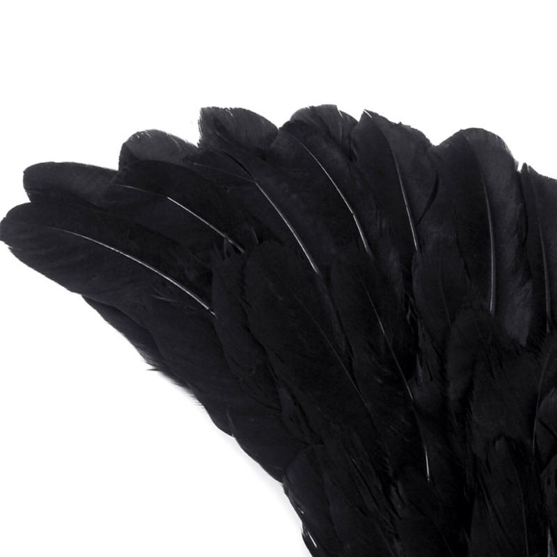 Federflügel Teufelshorn/Krone Stirnband Zauberstab Engel/Dämon Kostüm Halloween Kostüm Cosplay Party Requisiten